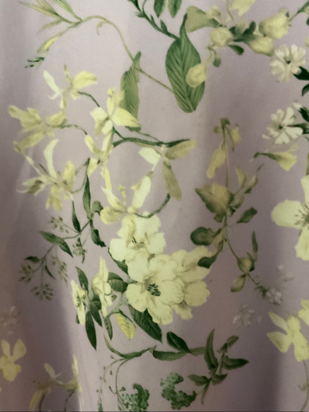 Calvin Klein Lilac Floral Fit-and-Flare Dress - Picture 4 of 4